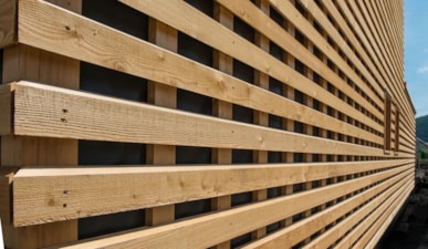 Holzfassade